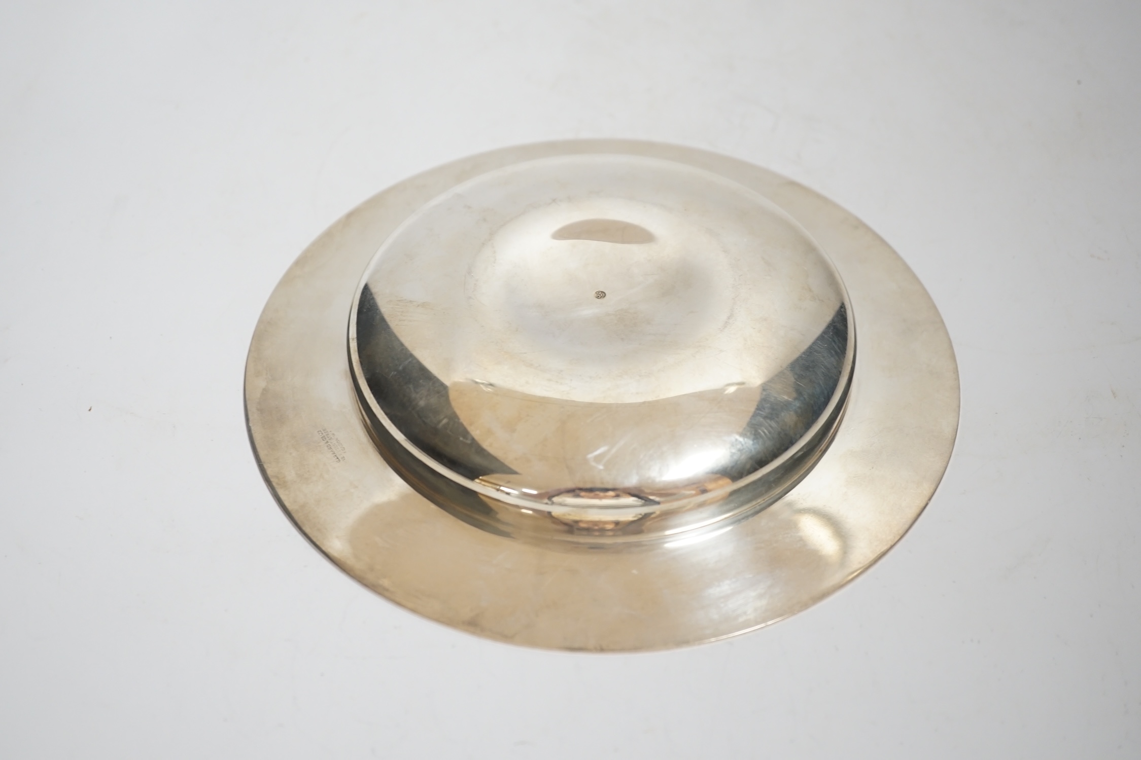 An Elizabeth II silver Armada dish, by Garrard & Co, London, 1982, 19.8cm, 11.4oz.